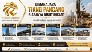 Dimana Jasa Tiang Pancang Biasanya Dibutuhkan